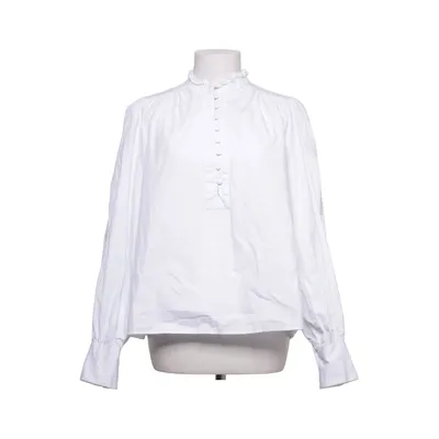 Blouse (White) from H&M Cotton