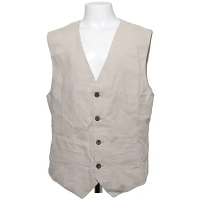 Kostymväst (Beige) från H&M Bomull, Linne, Polyester