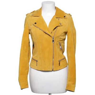 Veste de motard (Jaune) de Vero Moda Cuir, Polyester
