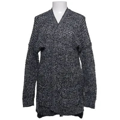 Cardigan (Black, White) from Abercrombie Acrylic, Cotton, Polyester