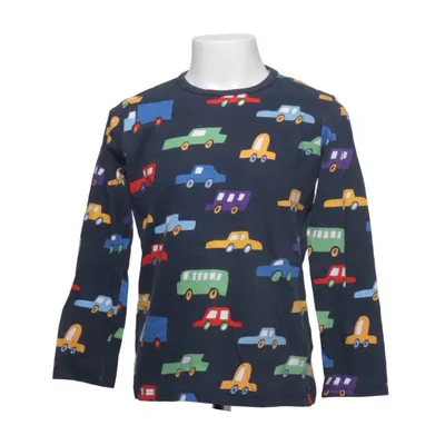 Långärmad t-shirt (Blå, Flerfärgad) från Lindex Kids Bomull