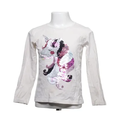 Långärmad t-shirt (Beige, Flerfärgad) från Lindex Kids