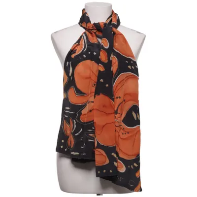 Châle (Noir, Orange, Multicolore) de Mathe