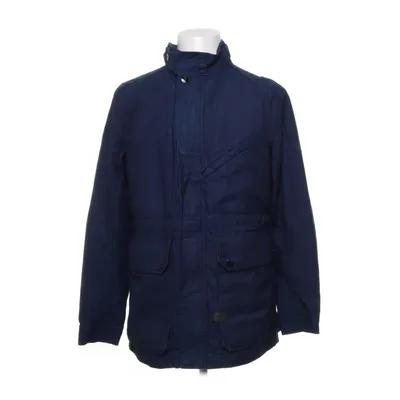 Safarijacka (Blå) från Raw Bomull, Polyester, Skinn