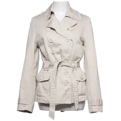 Trench-coat (Beige) de WE Coton, Élasthane, Polyester, Viscose