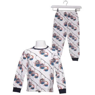 Pyjama (Blanc, Bleu, Rouge) de Petit Bateau Coton