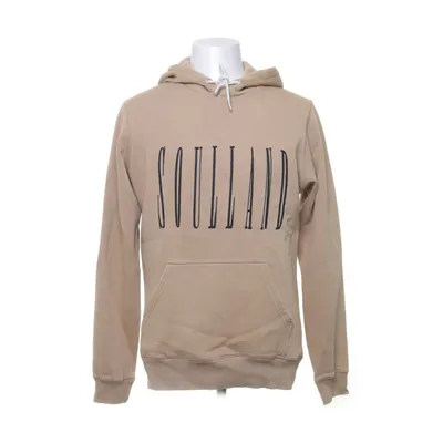 Hoodie (Beige, Black) from Soulland Cotton, Polyester