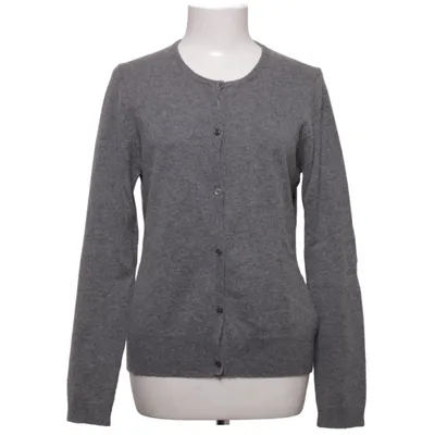 Cardigan (Grå) fra Hamptons Cashmere Kashmir, Merinould
