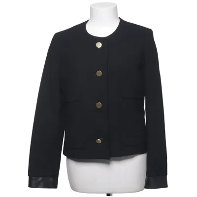 Blazer (Sort) fra Club Monaco Elastan, Læder, Polyester, Viscose, Uld
