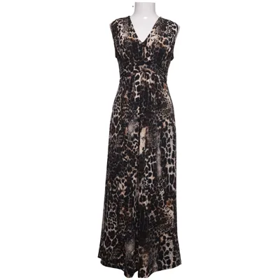 Maxi jurk (Zwart, Beige, Bruin) van BPC Selection