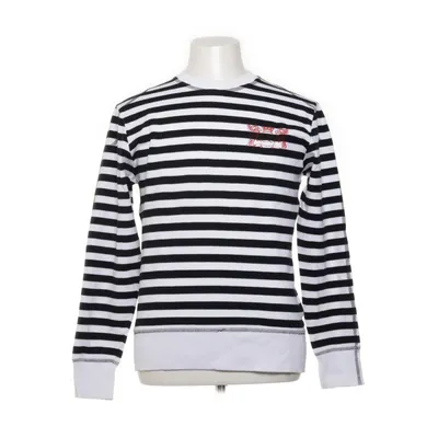 Sweatshirt (Zwart, Wit) van Emilio Katoen, Elastaan