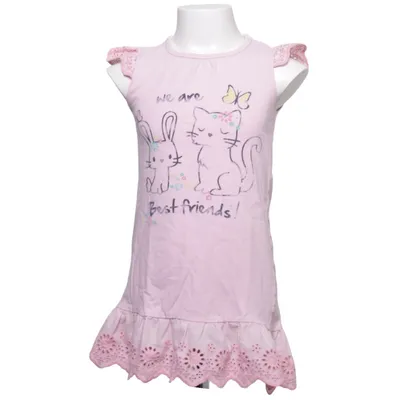Jurk (Roze, Meerkleurig) van Topolino Katoen, Polyester