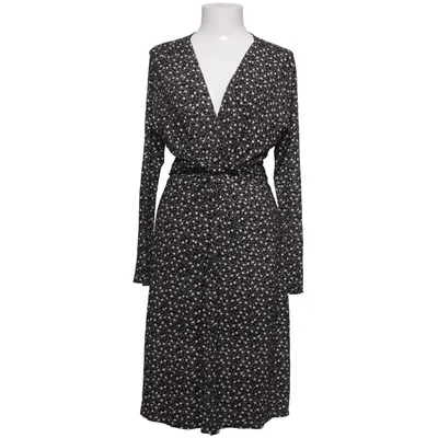 Jurk (Zwart, Wit) van Krisp Elastaan, Viscose