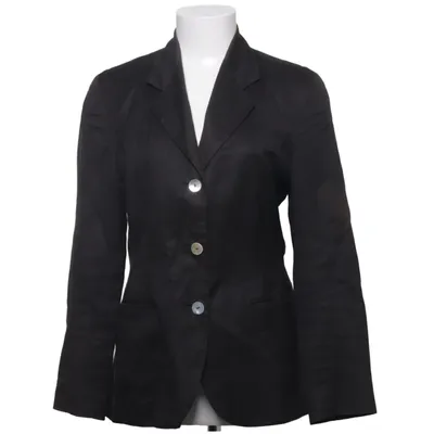 Blazer (Sort) fra Rena Lange Bomuld, Linned, Polyester