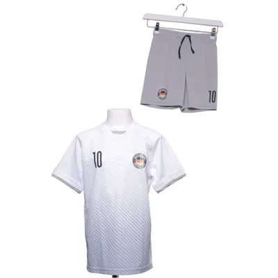 Voetbalshirt (Wit, Grijs) van H&M Sport Polyester