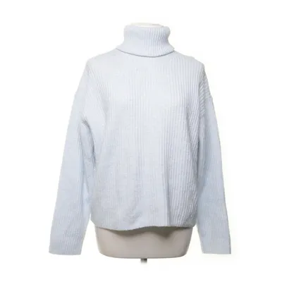 Rollkragenpullover (Blau) von H&M Acryl, Elasthan, Polyester, Wolle