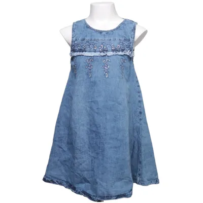 Denim jurk (Blauw) van Moonstar Katoen, Elastaan