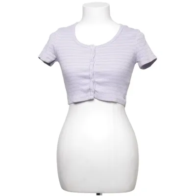 Top (Lila, Weiß, Mehrfarbig) von Pacific Republic Pull & Bear Baumwolle, Elasthan