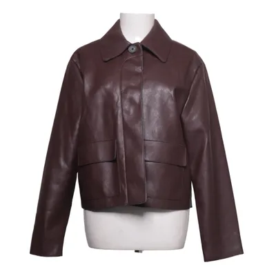Jacket (Brown) from Mango Polyester, Polyurethane