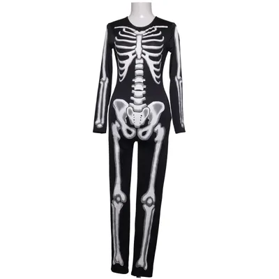 Udklædning (Sort, Hvid) fra Divided by H&M Elastan, Polyester