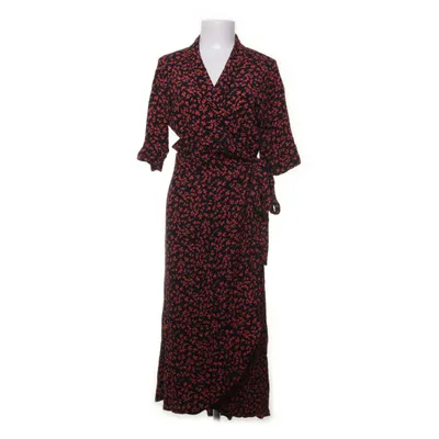 Omlottklänning (Svart, Flerfärgad) från Ganni Viskos