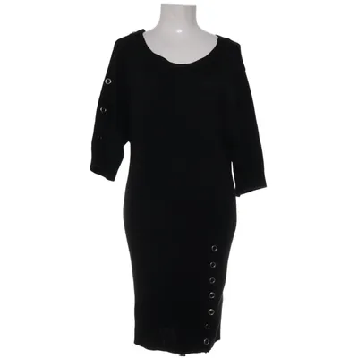 Dress (Black) from BPC Bonprix Collection Acrylic, Cotton