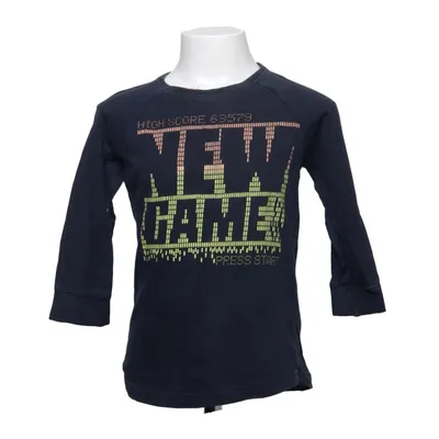 Långärmad t-shirt (Blå, Flerfärgad) från Max Collection Bomull