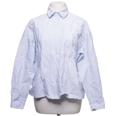 Shirt (Blauw, Wit) van Djerf Avenue Organisch katoen
