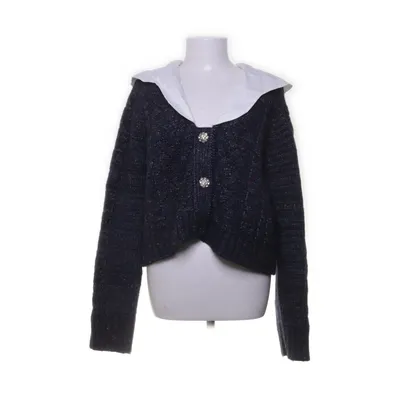 Cardigan (Blauw) van Ganni Wol, Acryl, Katoen, Polyamide, Alpacawol, Viscose