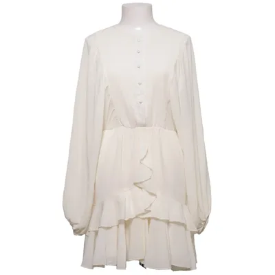 Jurk (Wit) van Simplee Polyester