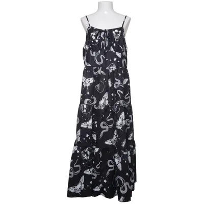 Maxikjole (Sort, Hvid) fra Romwe Polyester