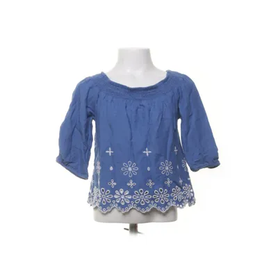 Blus (Blå, Vit) från Old Navy Bomull, Viskos