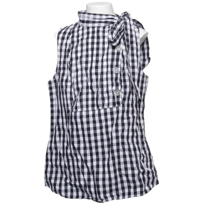 Dress (Black, White) from Benetton Cotton