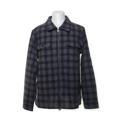 Overshirt (Gray, Blue) from Indicode