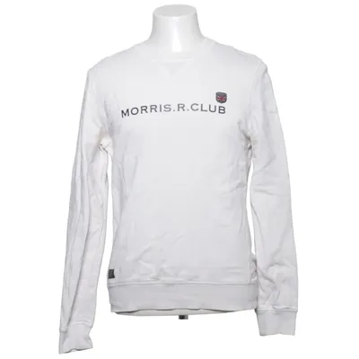 Collegetröja (Vit) från Morris R Club Bomull