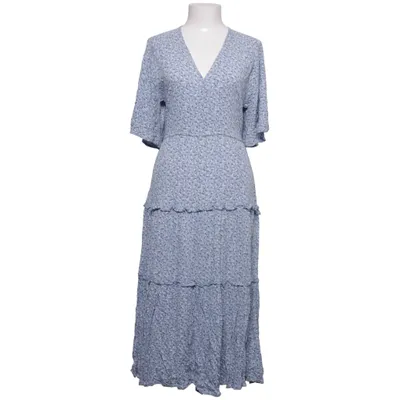 Maxi dress (Blue, White) from Ellos Viscose