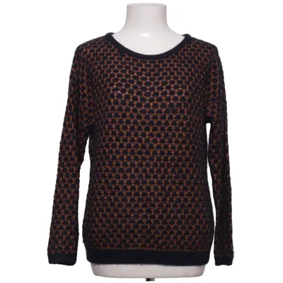 Sweater (Blue, Brown) from Marie Sixtine Cotton, Mohair, Polyamide, Wool