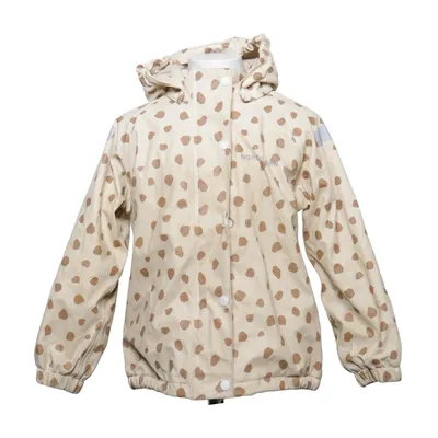 Regnjakke (Beige, Brun) fra Nordbjørn Polyester, Polyurethan