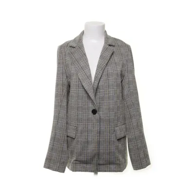 Blazer (Gray, Black, Yellow) from Visual Clothing Project Polyester, Viscose, Elastane