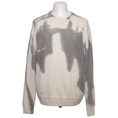 Tröja (Vit, Grå) från ØLÅF Akryl, Mohair, Nylon, Ull