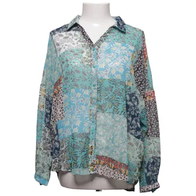 Blouse (Blauw, Meerkleurig) van Coline Polyester