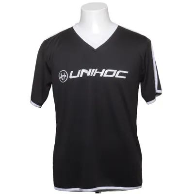 Træningstop (Sort, Hvid) fra Unihoc Polyester