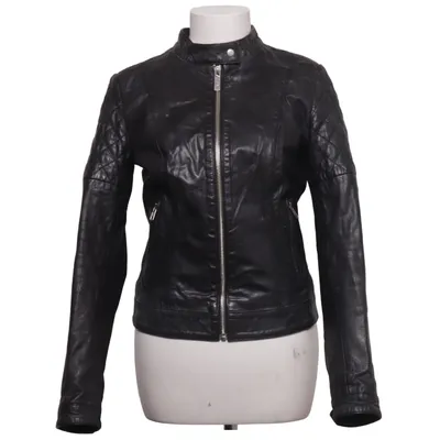 Veste en cuir (Noir) de Goosecraft Cuir