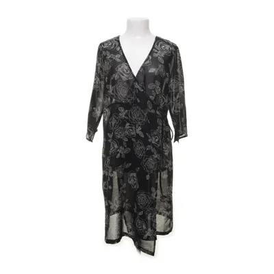 Slå-om-kjole (Sort) fra KappAhl Polyester