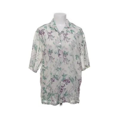 Chemise à manches courtes (Blanc, Multicolore) de Kimchi Blue Coton, Viscose