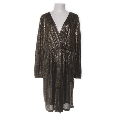 Cocktailjurk (Zwart, Goud) van ONLY Carmakoma