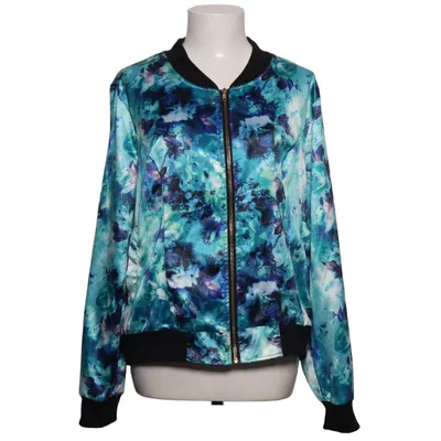 Bomber jacket (Blue, Green, Black) from Allegra K Polyester