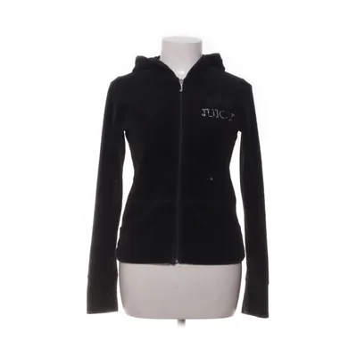 Capuchon sweater (Zwart) van Juicy Couture Katoen, Elastaan