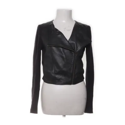 Leather jacket (Black) from VILA Clothes Leather