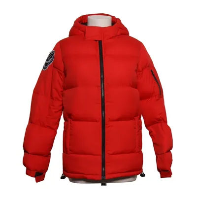 Dunjacka (Röd) från D. Brand Dun, Fjädrar, Polyester